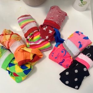 Variety of Girls Knee High Socks(6 pack)NWOT